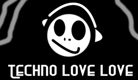 Logo von Speedy Chic Chac psychodelischer Smiley und Märchen an den Techno mit Liebe Liebe