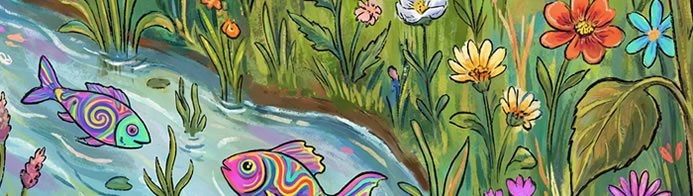 The Nature after Rainbow in new life